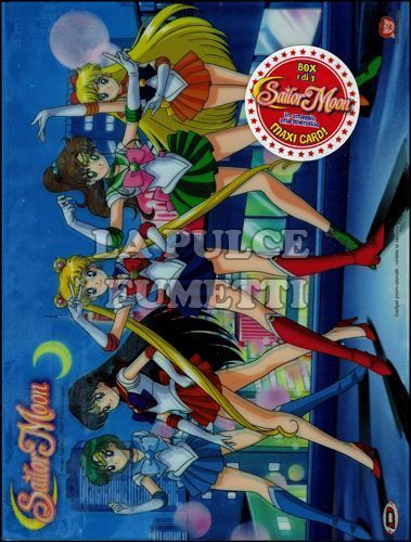 SAILOR MOON COLLECTOR'S BOX #     1 - EPISODI 1/16 - 4 DISCHI